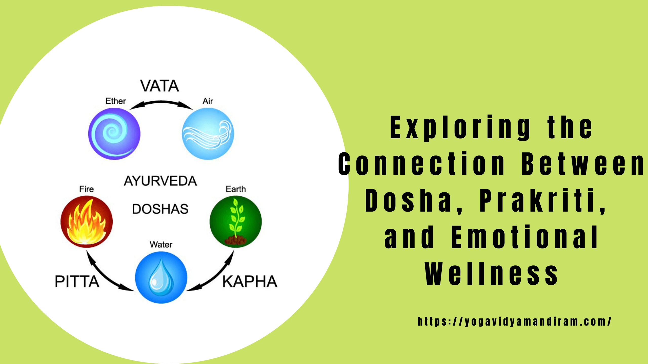 Exploring the Connection Between Dosha, Prakriti, and Emotional Wellness